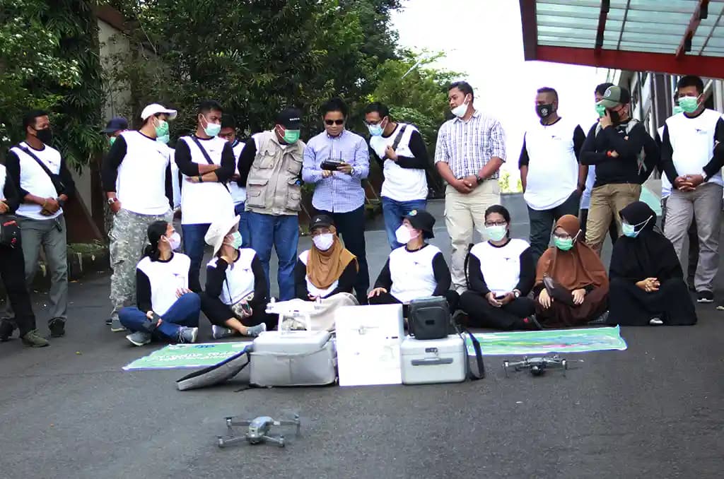 In-house training drone di perusahaan tambang